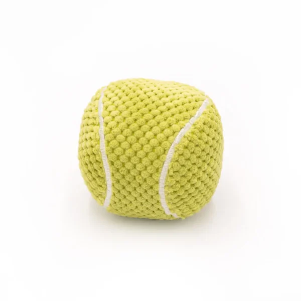 ZippyPaws Sportballz Tennis Ball Game, set, match! ZippyPaws SportsBallz Tennis Ball laat jouw hond supporteren voor zijn of haar favoriete sportteam! Zacht, piepend en vol teamgeest, De ZippyPaws Sportballz Tennis Ball is is het perfecte speelgoed voor een winnende wedstrijddag. De SportsBallz Tennis Ball bevat een squeaker en is voorzien van het iconische "ZippyPaws League" logo. Afmeting ZippyPaws Sportballz Tennis Ball: Ø 12,5 cm Let op: Er is geen enkel hondenspeelgoed in de wereld wat niet kapot kan. Ondanks de algehele stevigheid van het speelgoed, zou het kapot kunnen gaan. Op hondenspeelgoed zit geen garantie. Kies dus het juiste soort speeltje voor jouw hond zijn kauw- en speelbehoefte. Haal kapotte speeltjes meteen weg en laat jouw hond alleen spelen onder toezicht. ZippyPaws Hondenspeelgoed Hondenspeeltjes van het merk ZippyPaws staan garant voor de allerleukste designs en zijn goed voor urenlang speelplezier. De hondenspeeltjes van ZippyPaws zijn ontworpen door hondenmensen voor honden. En dat zie je aan alles. ZippyPaws Burrows De Zippypaws Burrows zijn zoekspellen voor de hond. In iedere Burrow zitten 3 piepbeestjes verstopt. Speciaal voor honden die niet enthousiast worden van hersenwerkjes met voer zijn de Burrows perfect. Want de beloning is geen voer, maar een klein piepspeeltje. Je kunt de speeltjes zo vaak terug stoppen als je wilt, zodat jouw hond weer op zoek kan! Alle delen van de Zippy Burrows zijn gemaakt van hoogwaardig pluche stof. Daardoor is het niet alleen geschikt als interactief speeltje, maar kan het ook gebruikt worden als knuffelspeeltje. Alle speeltjes in de Burrows bevatten een ronde pieper om je hond extra enthousiast te maken. Interactief hondenspeelgoed bestellen Alle honden hebben speelgoed nodig. Het geeft zowel een mentale- als lichamelijke uitdaging voor je hond! Interactief hondenspeelgoed is niet alleen belangrijk om je hond tevreden te houden en verveling te voorkomen. Het is ook nuttig om problematisch gedrag aan te pakken, zoals destructief kauwen of hinderlijk blaffen. Zippypaws Burrows De Zippypaws Burrows zijn zoekspellen voor de hond. In iedere Burrow zitten 3 piepbeestjes verstopt. Speciaal voor honden die niet enthousiast worden van hersenwerkjes met voer zijn de Burrows perfect. Want de beloning is geen voer, maar een klein piepspeeltje. Je kunt de speeltjes zo vaak terug stoppen als je wilt, zodat jouw hond weer op zoek kan! Alle delen van de Zippy Burrows zijn gemaakt van hoogwaardig pluche stof. Alle speeltjes in de Burrows bevatten een ronde pieper om je hond extra enthousiast te maken. Doordat zowel de Burrow als de speeltjes in de Burrow van pluche zijn gemaakt is het niet alleen geschikt als interactiefspeeltje, maar kan het ook gebruikt worden als knuffelspeeltje. ZippyPaws Donutz Het populairste speeltje van Zippypaws is de Donut. Al in 2017 werd de miljardste donut verkocht. Voor de hond zijn de donut speeltjes helemaal geweldig. Er zitten 2 half ronde piepers in, waardoor het niet uitmaakt waar je in de donut bijt. Piepen doet de Zippypaws Donut altijd! De Donutz bevatten verder geen zachte pluche vulling. Ideaal voor honden die het normaal altijd laten sneeuwen in huis. Bekend van Instagram Als jij honden volgt via Instagram, dan kan het niet missen dat je de ZippyPaws hondenspeeltjes wel eens voorbij hebt zien komen. Niet zo gek want de grappige en interactieve speeltjes zijn perfect voor een geweldige foto samen met jouw hond. Vergeet je A Lot for Doodles niet te taggen op Instagram? ZippyPaws Nederland ZippyPaws hondenspeelgoed komt uit Amerika. Sinds een aantal jaren zijn de speeltjes ook in Nederland verkrijgbaar. Wij van A Lot for Doodles zijn trots dat we ZippyPaws verkopen in onze webshop. Bezoek onze shop en ontdek alle leuke speeltjes van ZippyPaws! ZippyPaws online bestellen De ZippyPaws hondenspeeltjes zijn bij ons online te bestellen. Naast de leuke speeltjes van ZippyPaws kun je ook bij ons terecht voor de merken Huxley & Kent, PawStory, HugSmart, Sodapup, Soos Pets, Cowboy Magic, Bass Brushes, P.L.A.Y., Yakka's & Carniwell. Heb je advies nodig? Neem gerust contact met ons op. We helpen je graag!